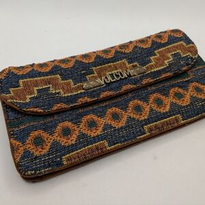 Volcom Multicolor Patterned Clutch